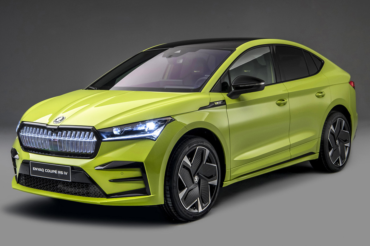 New Škoda Enyaq RS 2024: rapid improvement, for greater