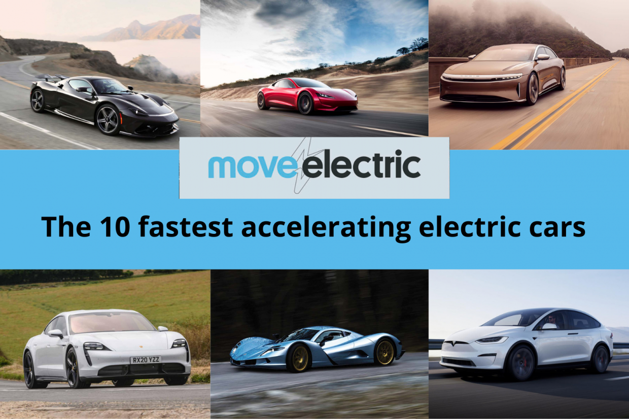 Begge Havanemone Sui The 10 fastest accelerating electric cars | Move Electric