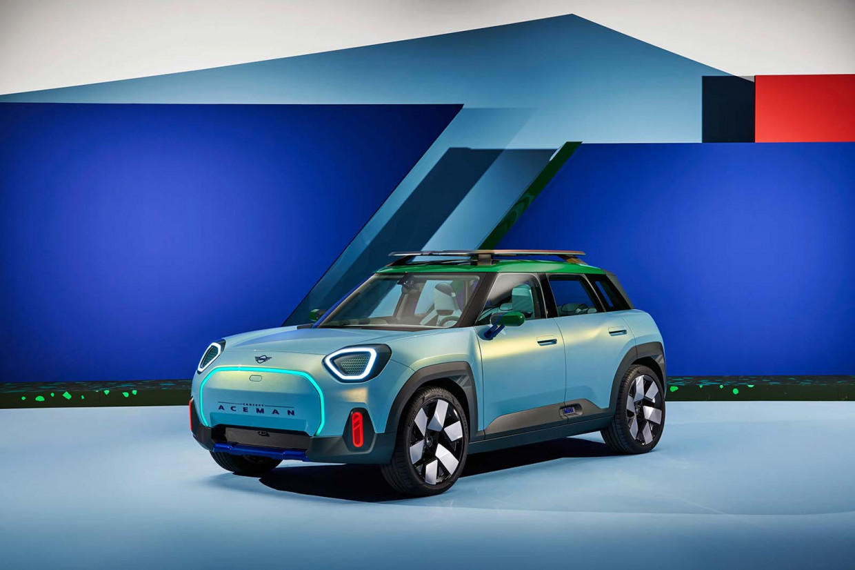 Aceman! Meet the next electric Mini