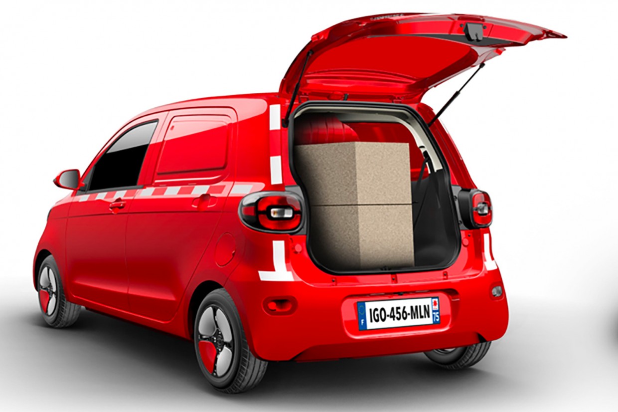 New Mullen I-Go is a tiny electric delivery van for Europe | Move Electric