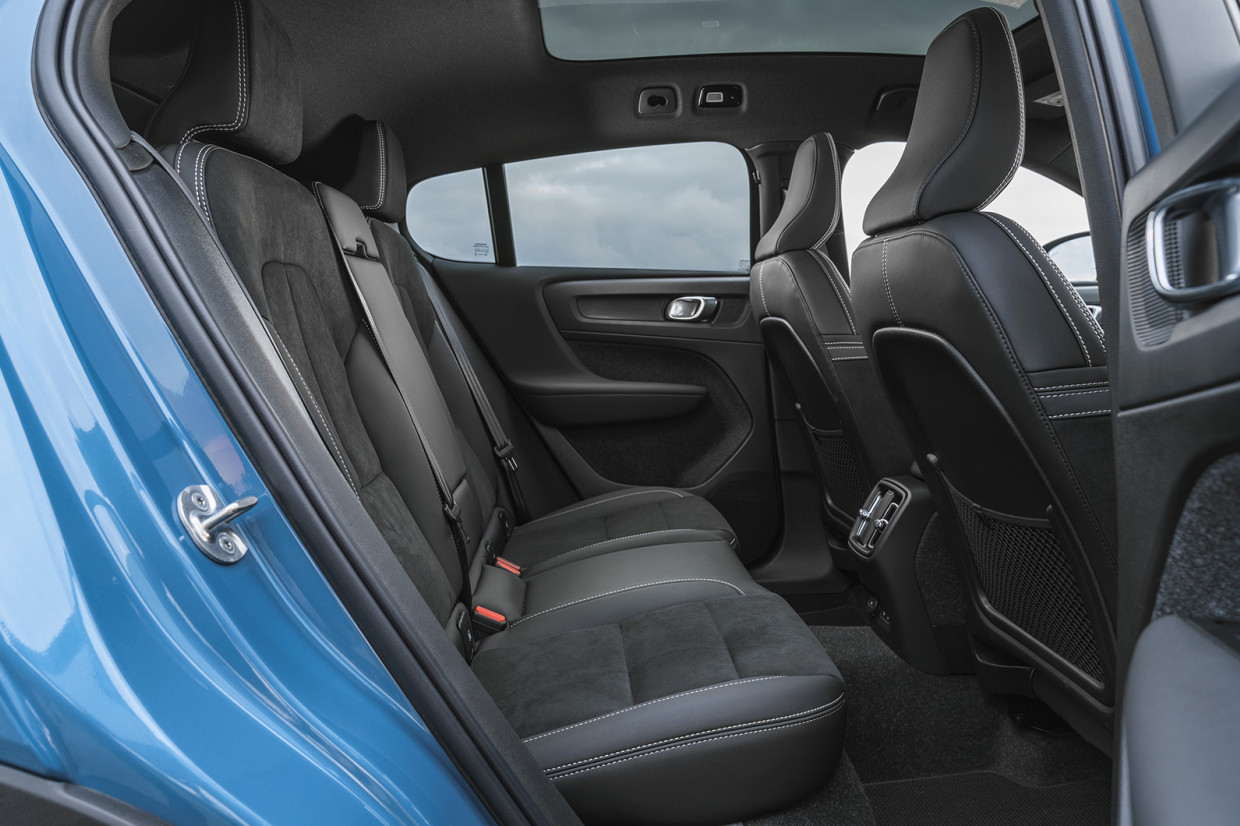 Volvo C40 rear seats Volvo C40 rear seats