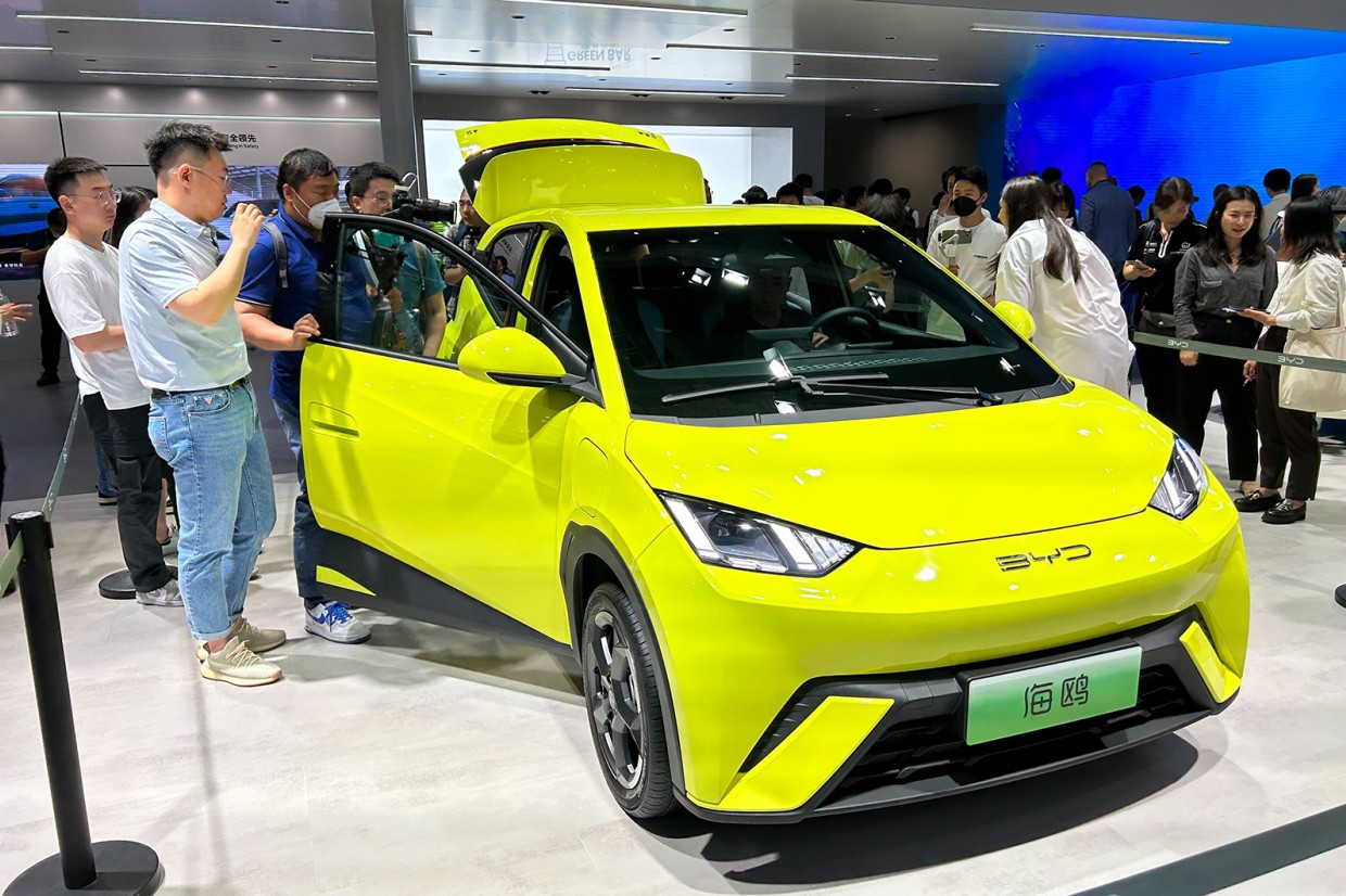BYD Seagull is a brilliantly named electric supermini for China | Move  Electric