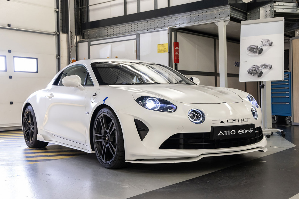 Alpine A110 E-ternité: the sports car showcasing the French brand's ...