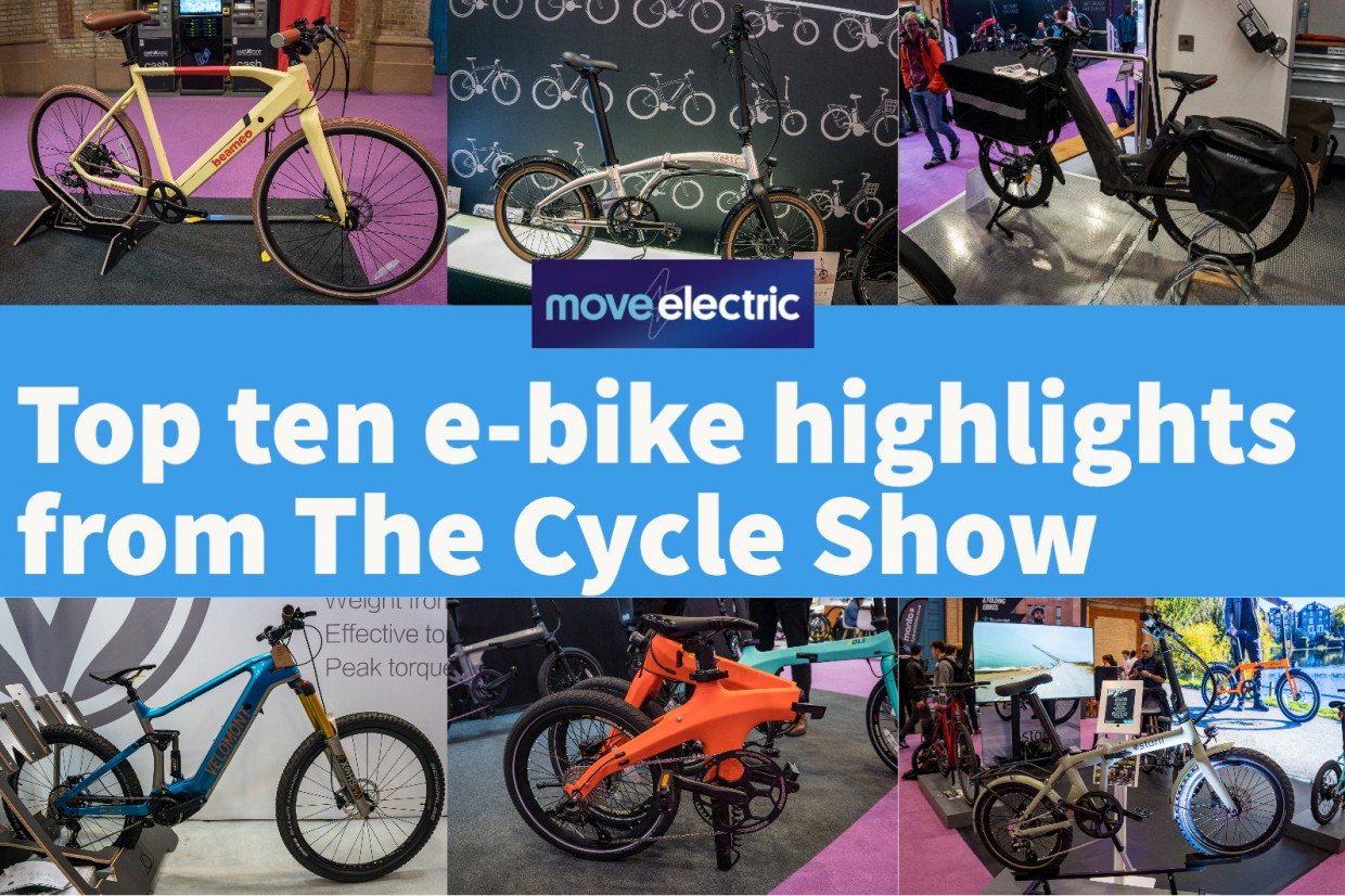 Ten e-bike highlights from The Cycle Show