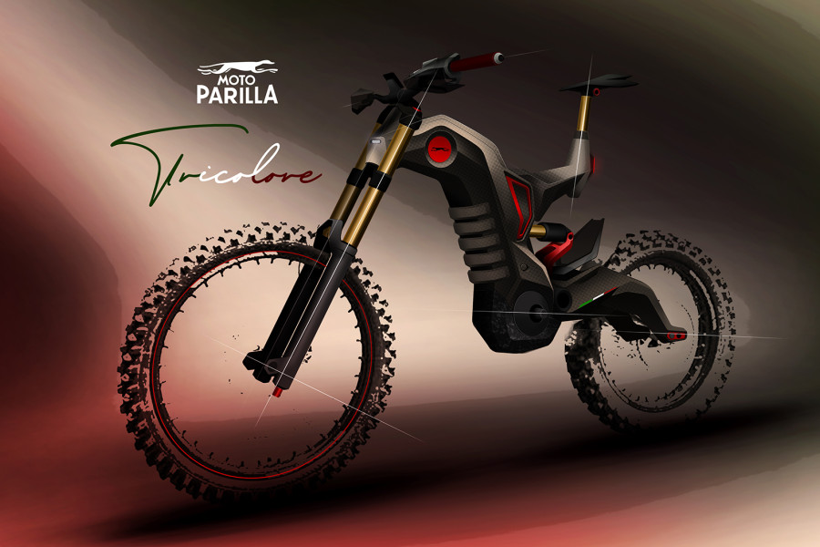 Moto Parilla Tricolore