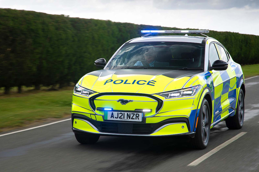 Ford Mustang Mach-E de polícia