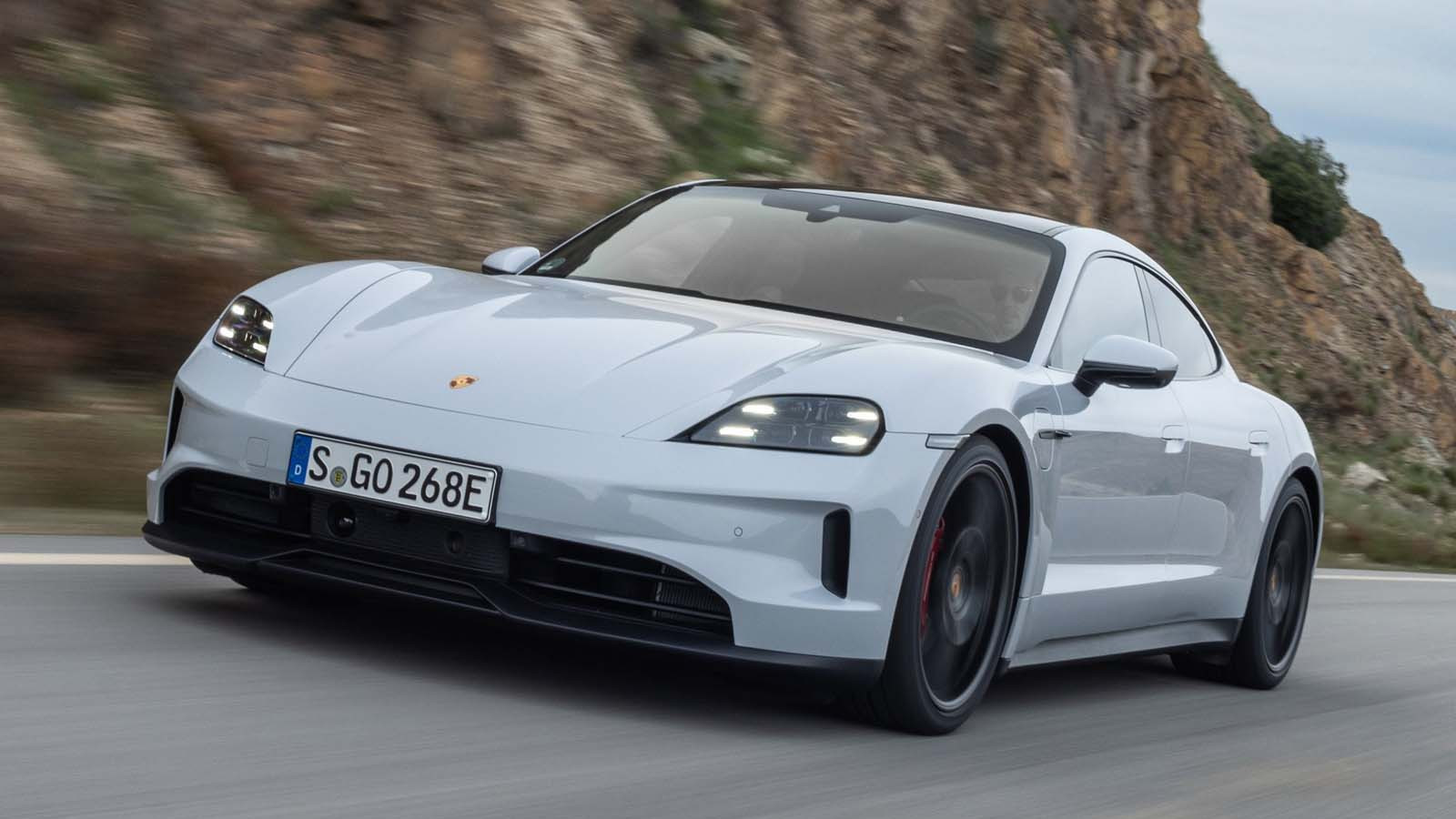 28. Porsche Taycan - 97kWh Porsche Taycan