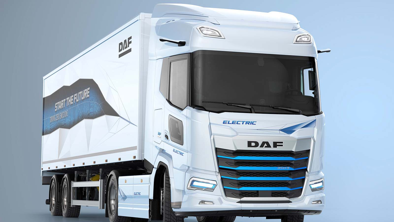 DAF shows two new electric trucks to launch in 2023