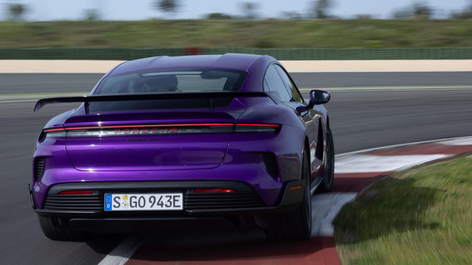 4. Porsche Taycan - 7m 07sec Porsche Nurburgring