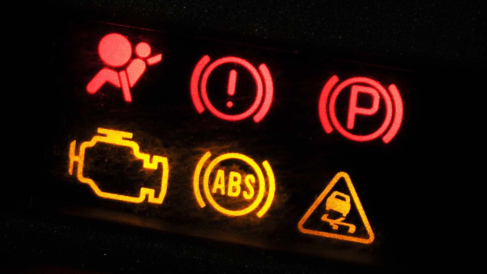Car warning lights