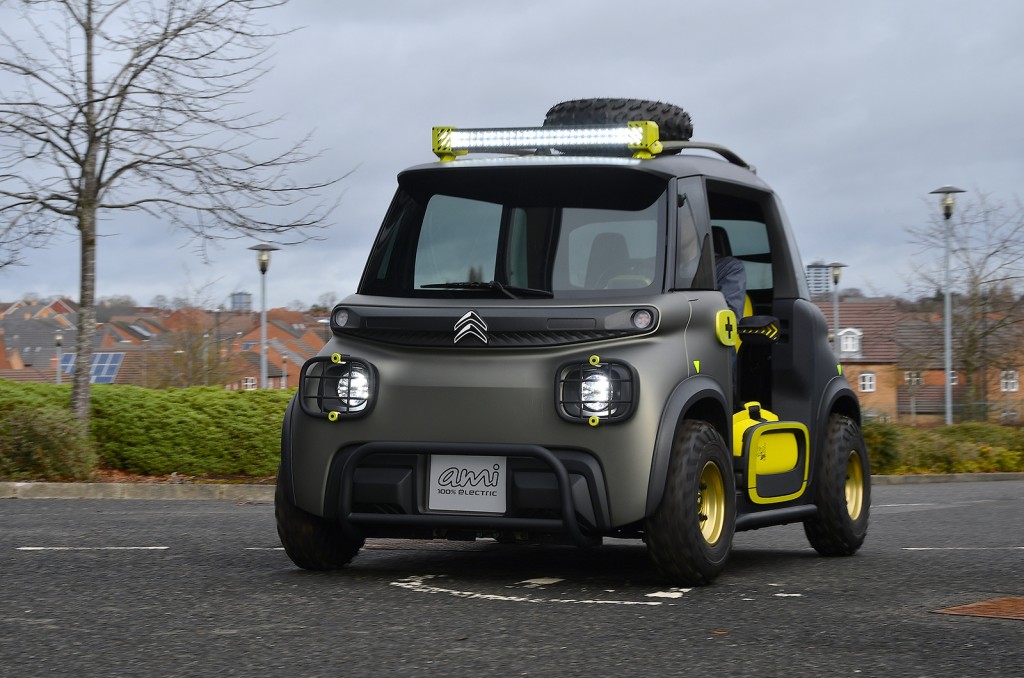 Citroen Ami Buggy electric off-road concept car first drive