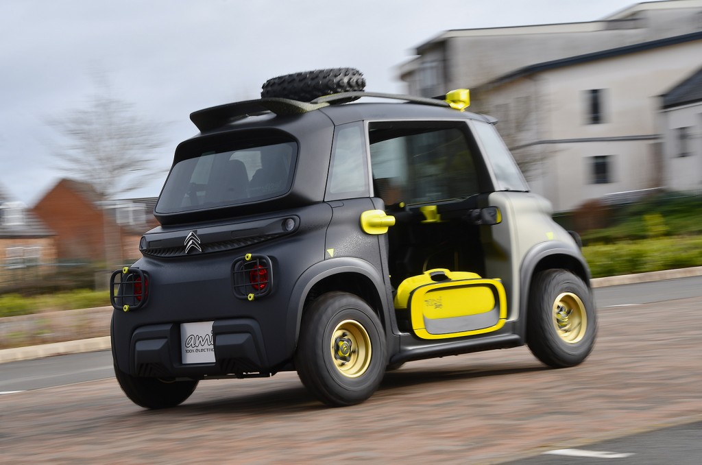Citroen Ami Buggy electric off-road concept car first drive