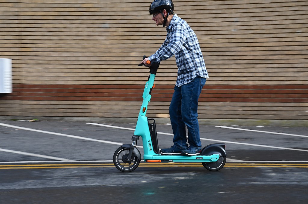 Tier electric scooter first ride | Move Electric