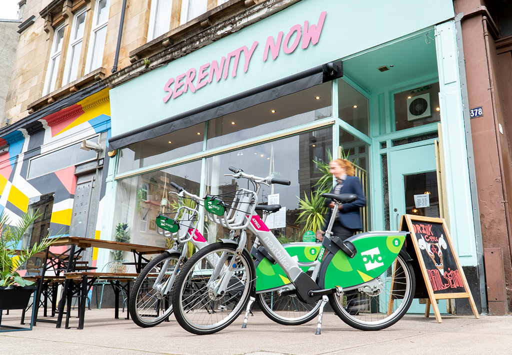 Exploring Glasgow on OVO Energy s e bikes Promoted Move Electric